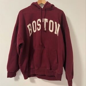 brandy melville boston hoodie